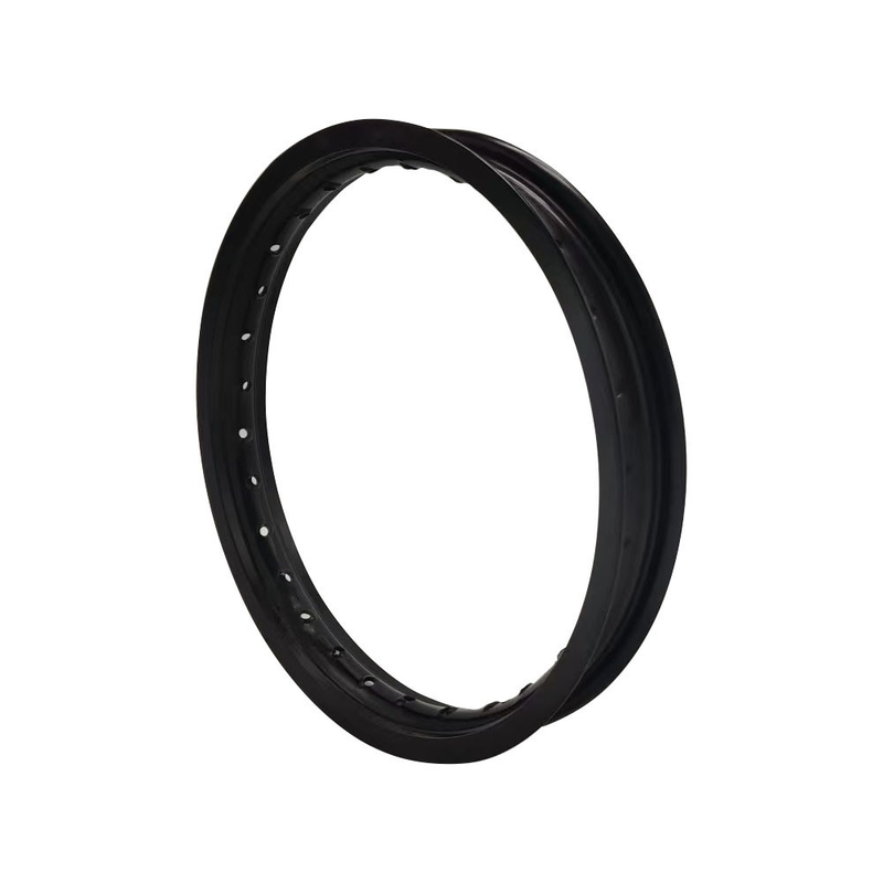 2022 WM 2.15 X 18 36 Hole Spoke Vélos de moto en alliage en noir avec anodisation