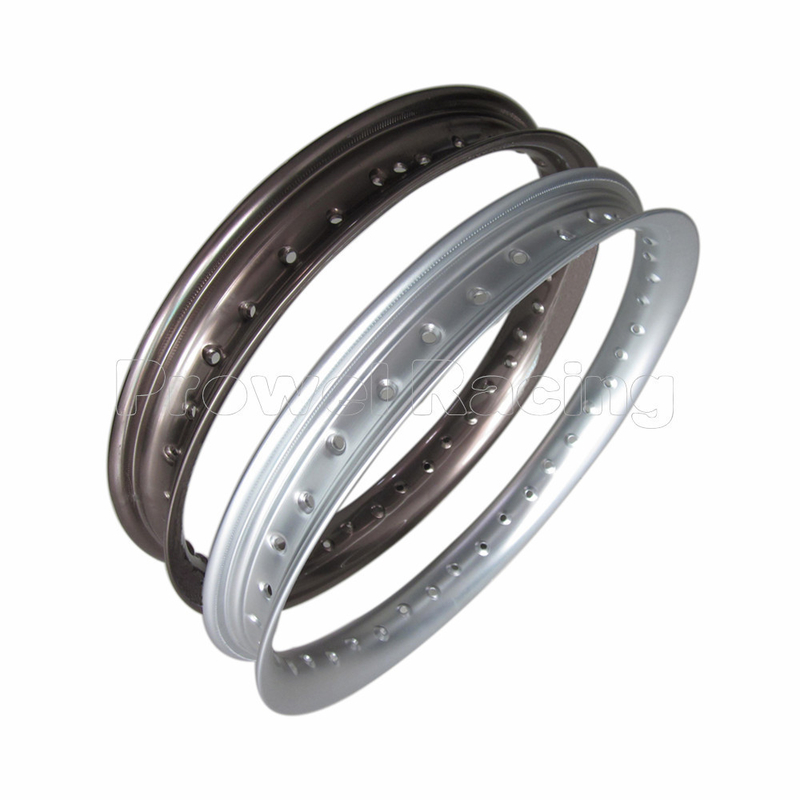 La jante de roue de moto U de type 1.85X17 pour la compétition universelle en alliage d'aluminium de 17 pouces