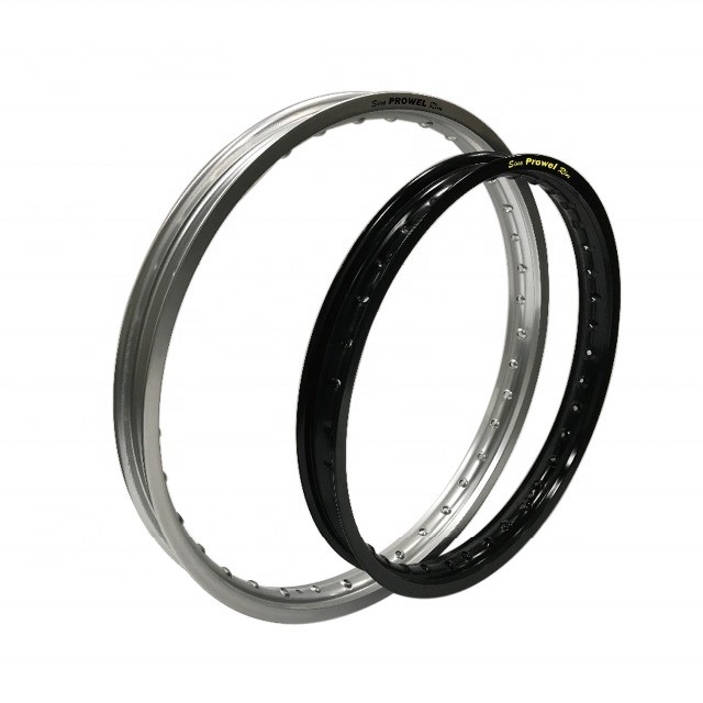 1.60-21 1.85-18/19 2.15-18/19 Motocross roue en alliage de pneus avec alliage T6 7050 noir