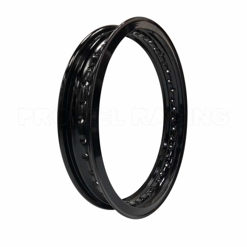 6061 T6 Anodisé type H Vintage 2.50x17 Jante de roue en alliage de moto avec anodisation